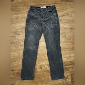 Blue grey ribbed size 4 soft surroundings jeans